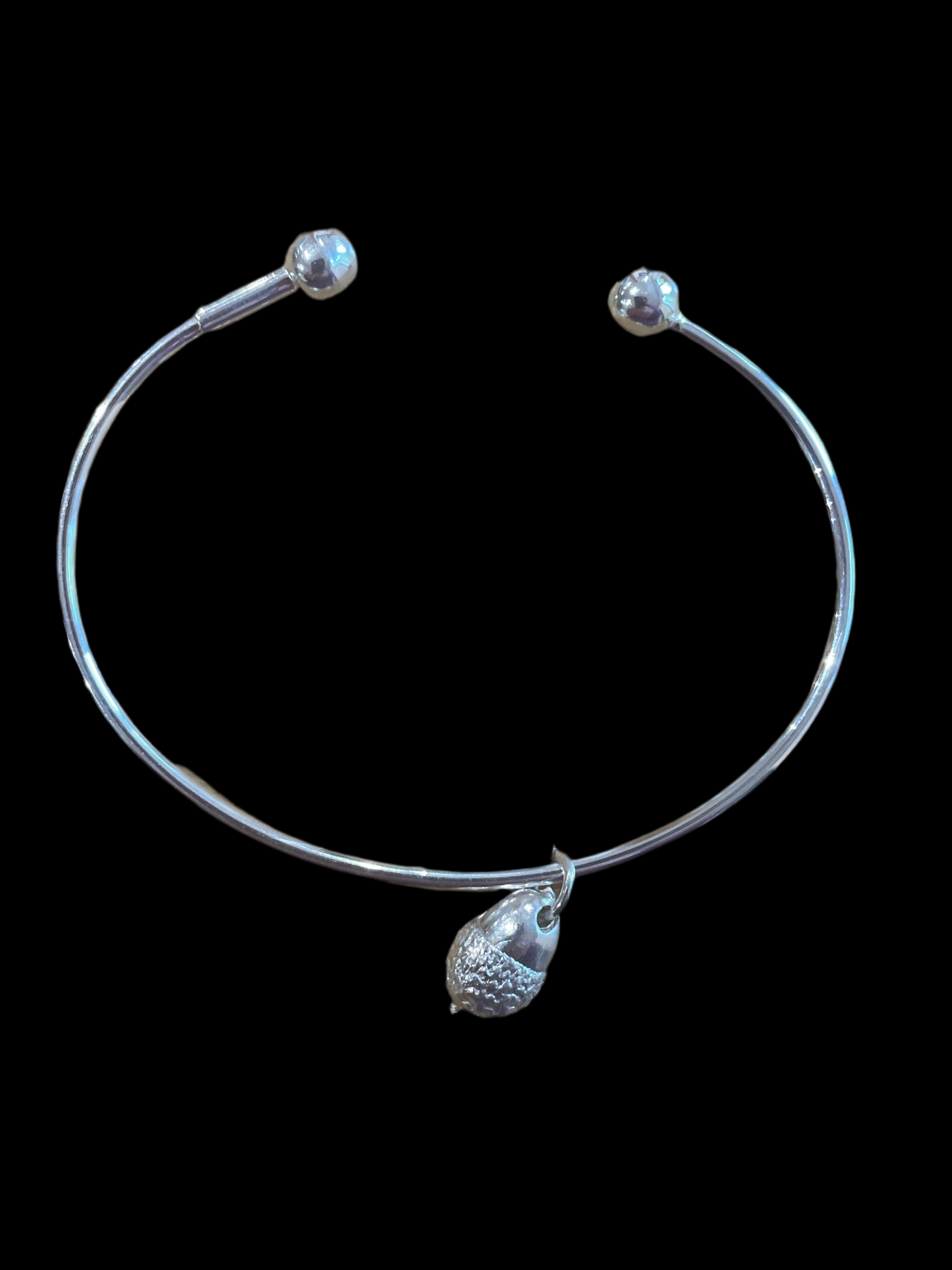 Acorn cuff bracelet