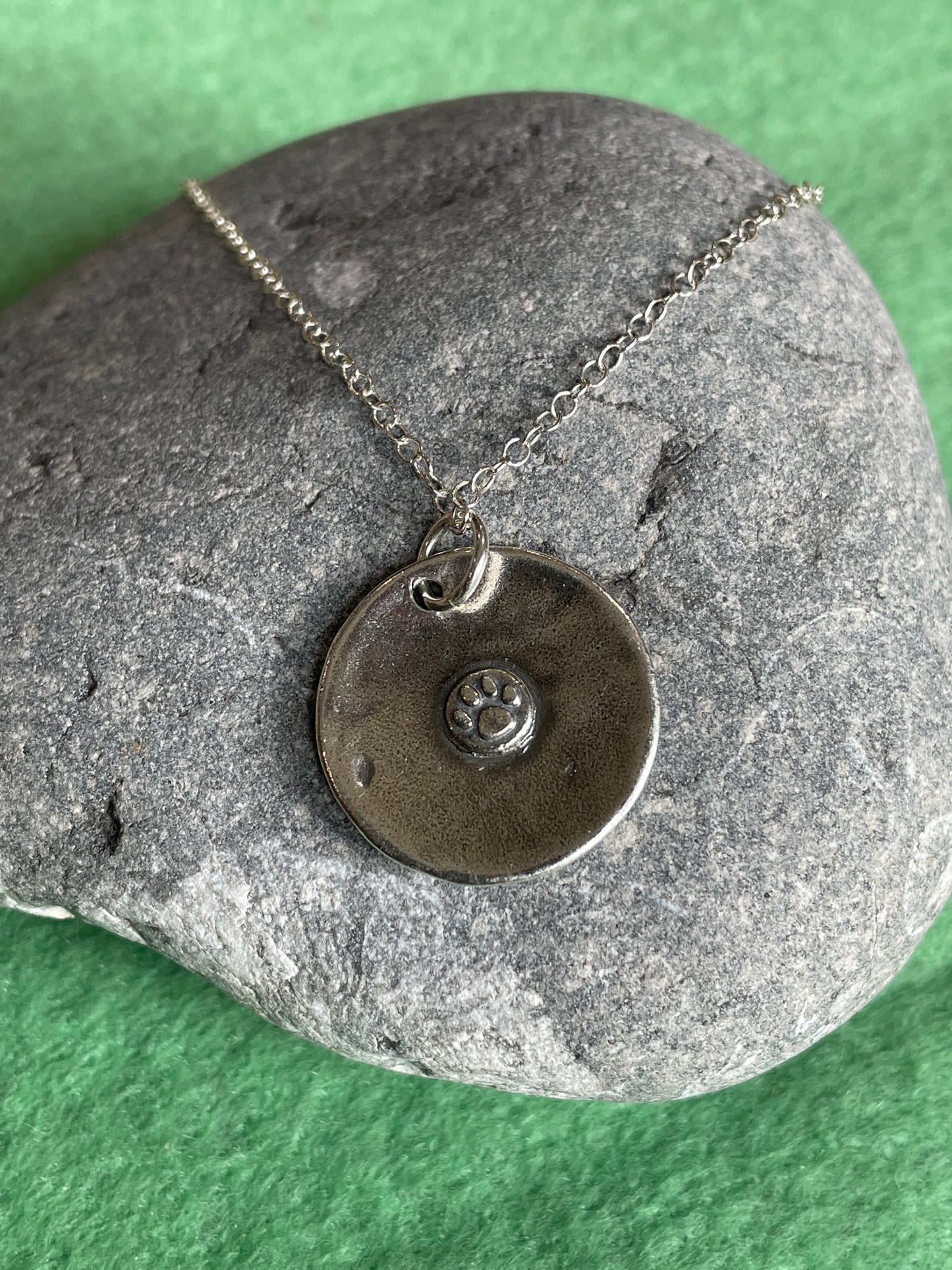 Abstract Disc Pendant
