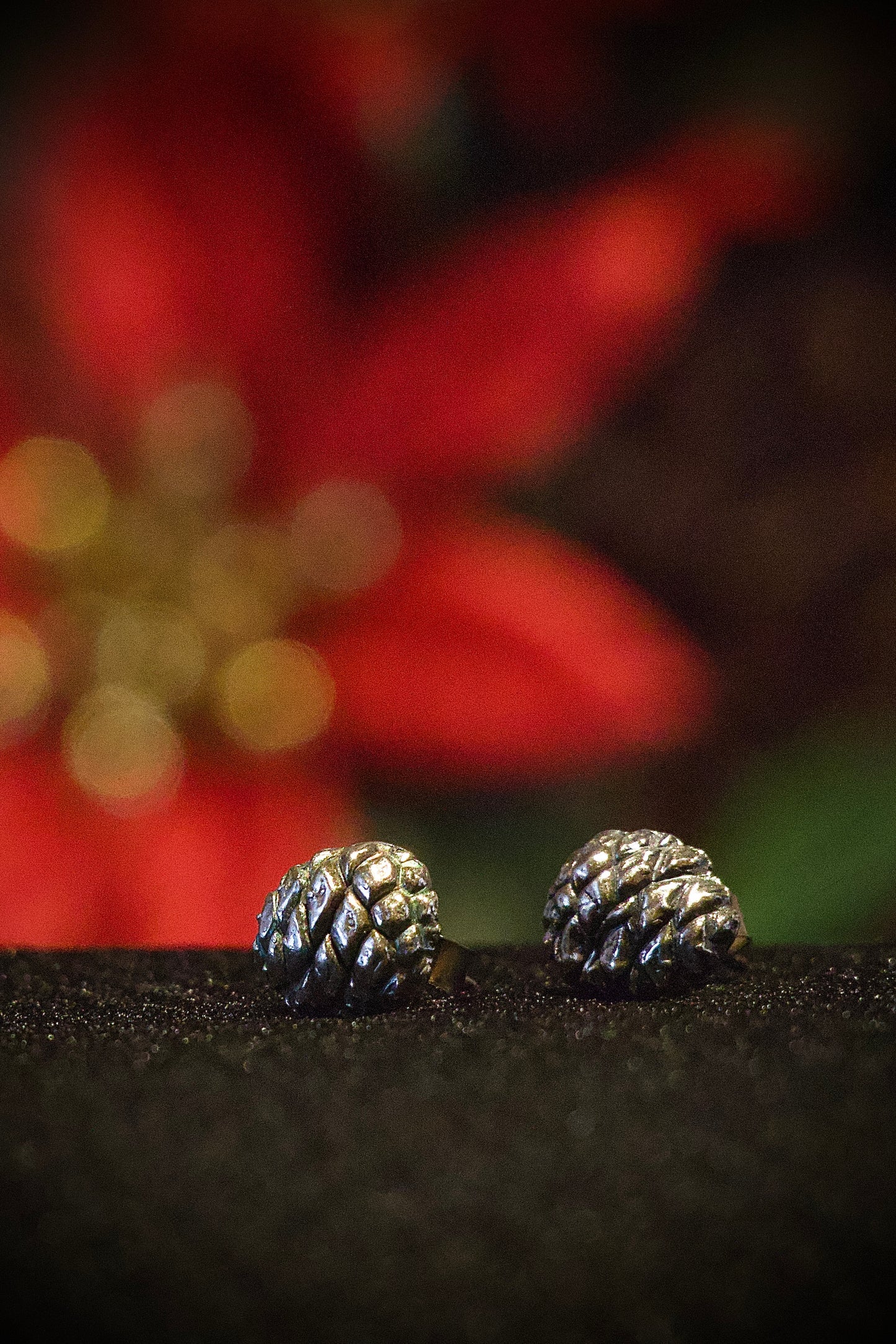 Little fir cone earrings