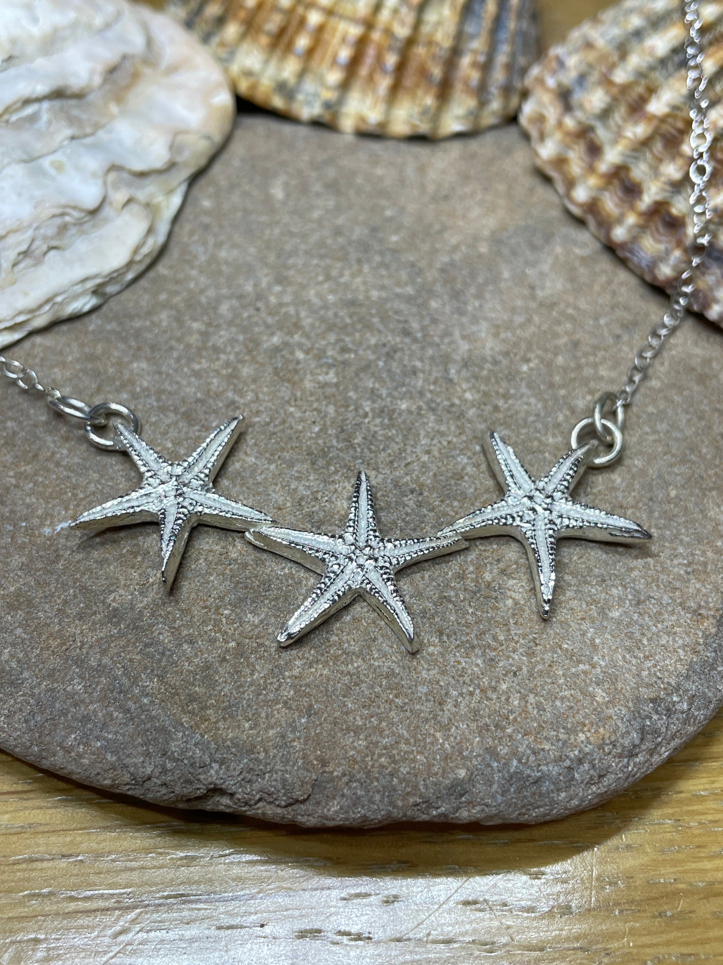 Starfish Trio Necklace