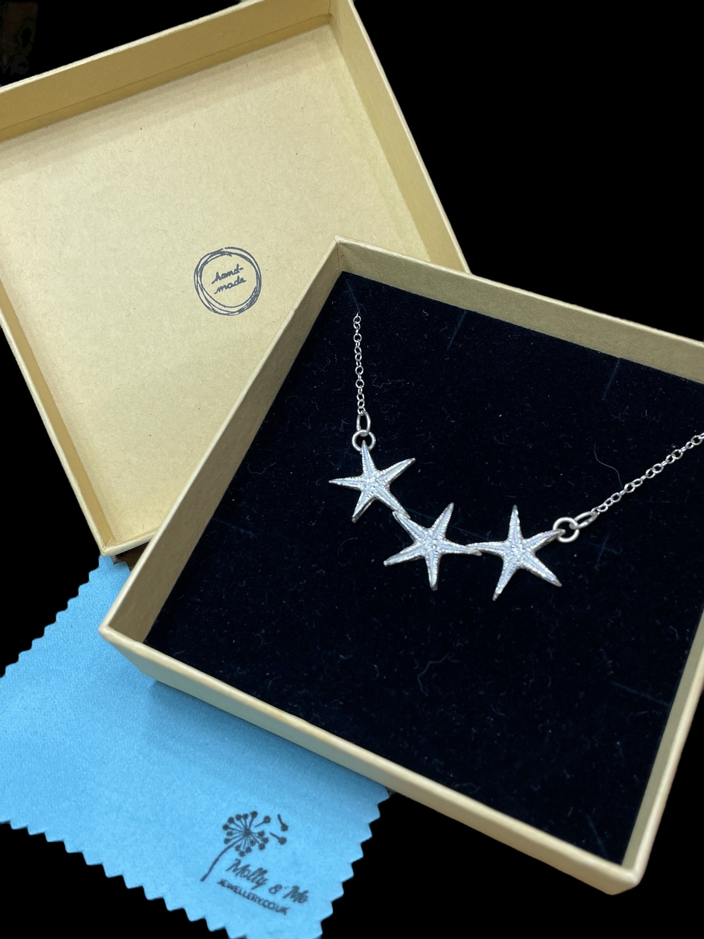Starfish Trio Necklace