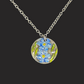 Double Forget-Me-Not necklace