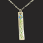 Forget-Me-Not tag pendant