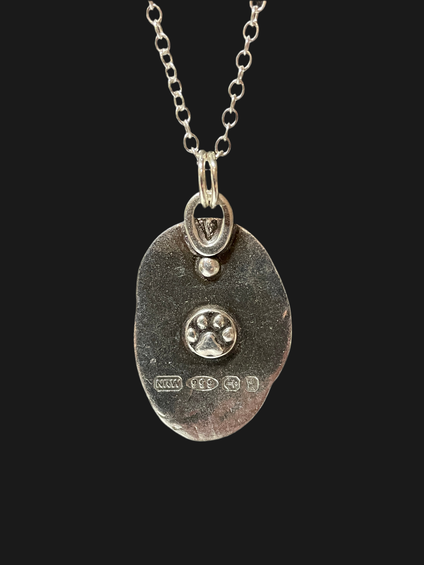 Silver Snowdrop Flower Pendant