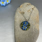 Double Forget-Me-Not necklace