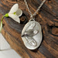 Silver Snowdrop Flower Pendant