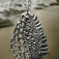 Sea Meets Sand Coastline Pendant