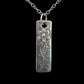 Flower tag pendant