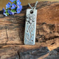 Flower tag pendant