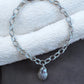 Silver Acorn Charm Bracelet
