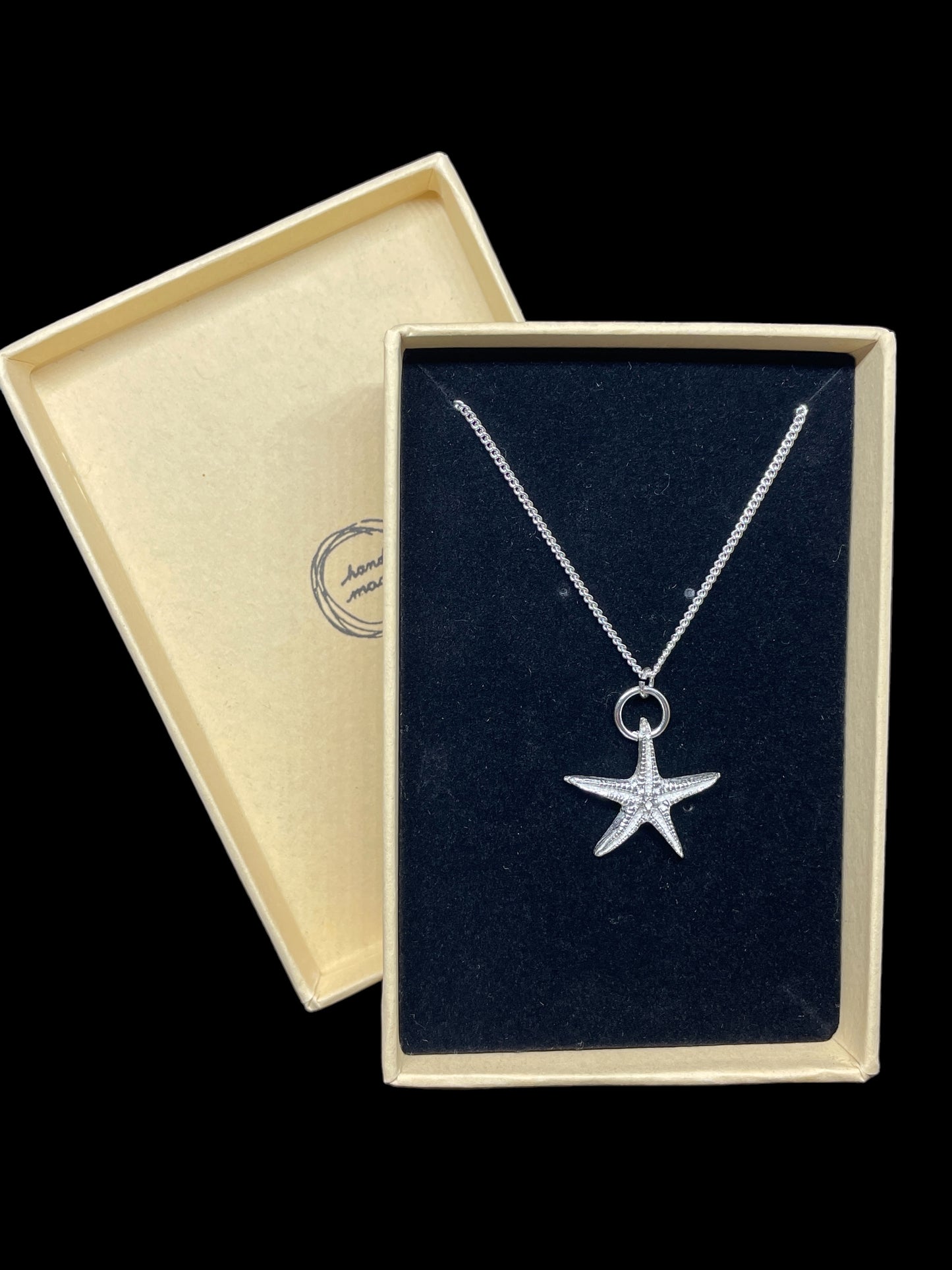 Single starfish pendant