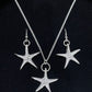 Single starfish pendant