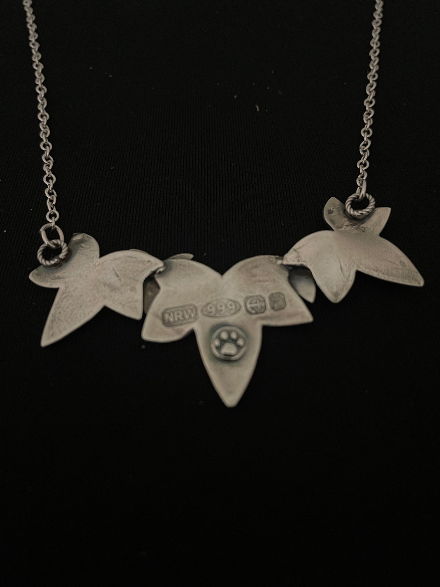 5 Ivy leaf necklace