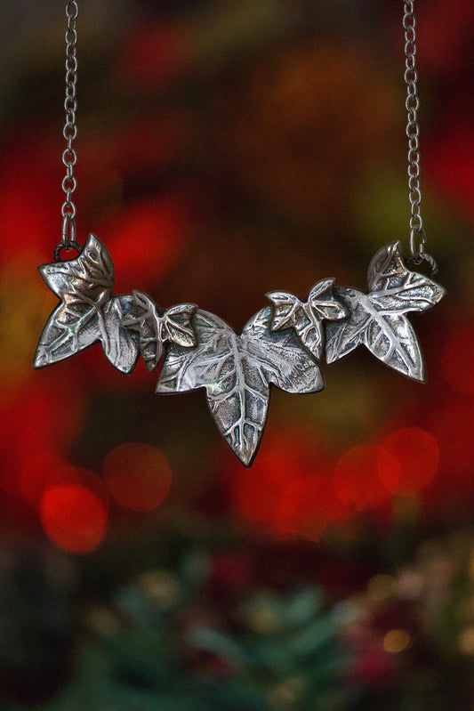 5 Ivy leaf necklace