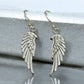 Large Angle Wing Dangle Earrings