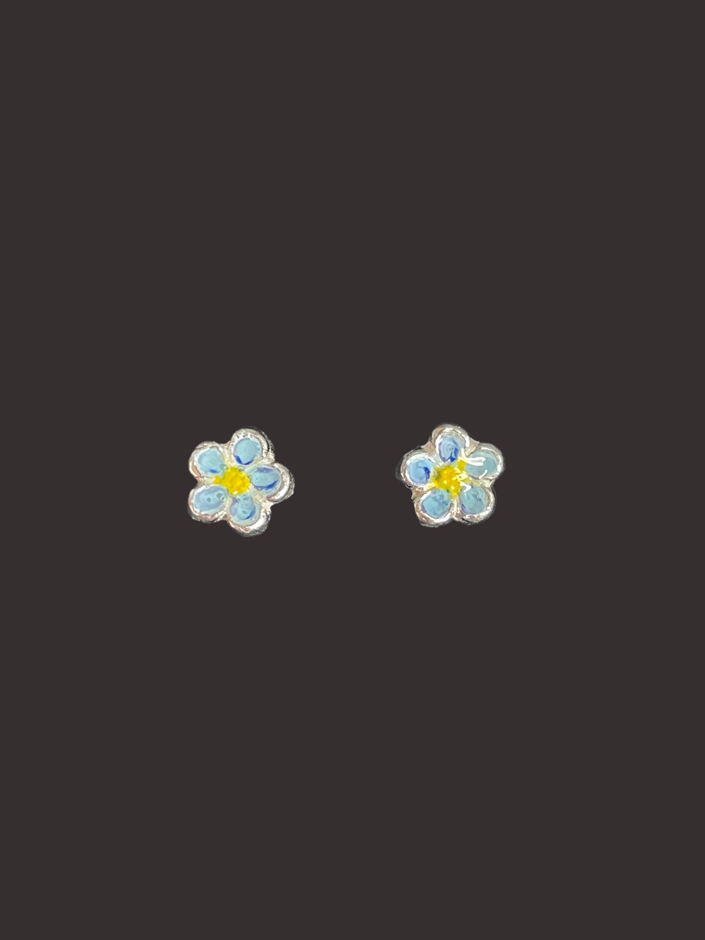 Forget-Me-Not Stud Earrings