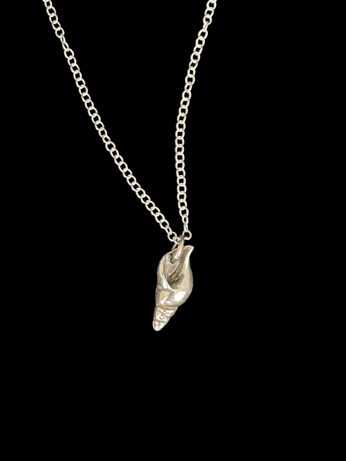 Smooth whelk pendant