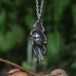 Turning Leaf with Acorn necklace