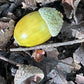 Turning Leaf with Acorn necklace