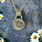 Small daisy pendant
