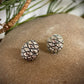 Little fir cone earrings