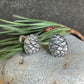 Little fir cone earrings