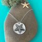 Starfish disc pendant