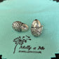 Little acorn earrings Antique Finish