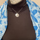 Starfish disc pendant