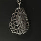Sea Meets Sand Coastline Pendant