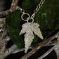 Small Leaf Impression necklace